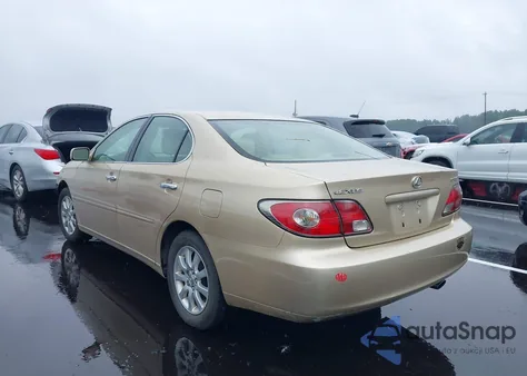 2004 Lexus Es 330 из США, поврежденный, VIN JTHBA30G040012934